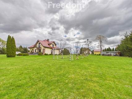 Komfortowy dom z działką, 1 ha staw, k.Bartoszyc