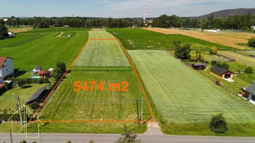 działka pod inwestycje developerską, Suszec 5475m