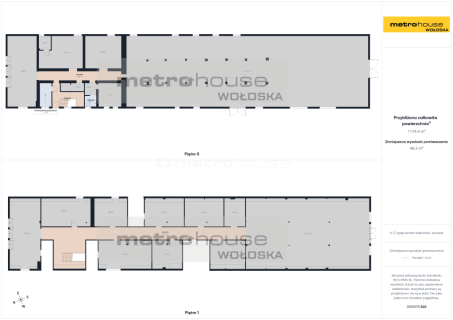 Lokal użytkowy do wynajęcia, 1153,42 m2, Adamówek