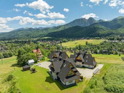 Apartament w Kościelisku z tarasem i widokiem na Czerwone Wierchy