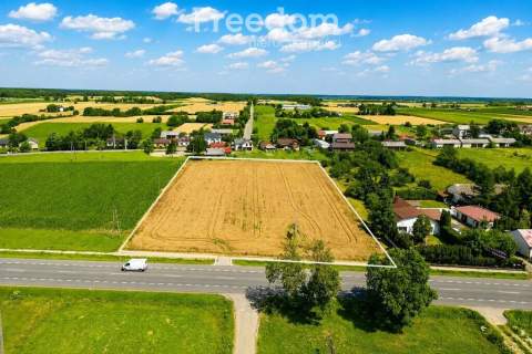 Działka inwestycyjna przy DK92 MPZP A2 3,5 km