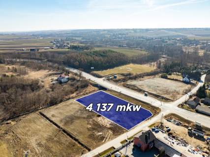 Działka usługowa z WZ przy DK7 2 km od S7