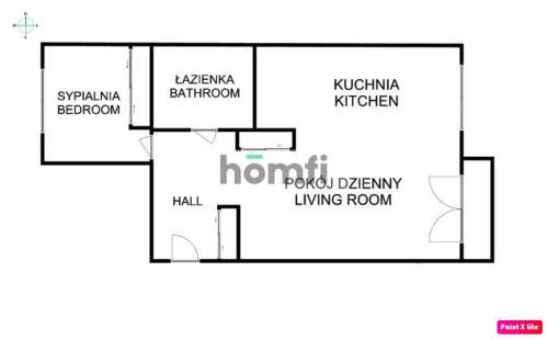 Mieszkanie do wynajęcia, 51,06 m2, Wrocław