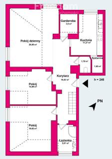 Dwupoziomowe 4 pokoje Sadyba 104,4 m2