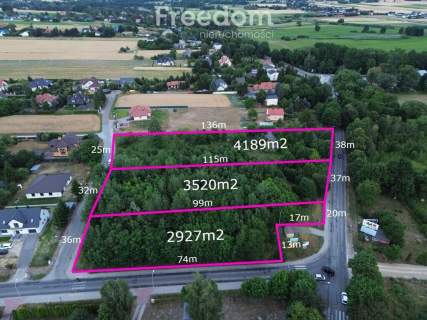 1 ha pod inwestycję M-3 porzy granicy Lublina