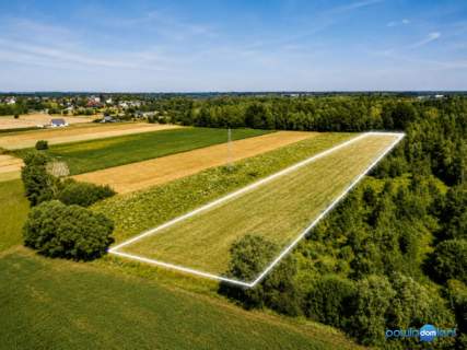 Działka inwestycyjna 1,14 ha z WZ na 10 domów Maków, gm. Sk