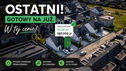 OSTATNI w tej cenie Gotowy na już. LESZNO.