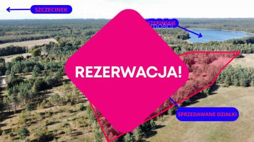 Działka uzbrojona w pobliżu jezior 11/26 Stepień