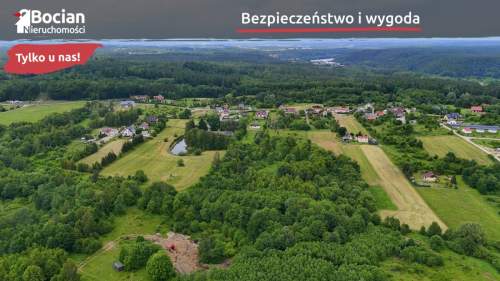 Działka pod rezydencję ze stawem i lasem -Kolbudy