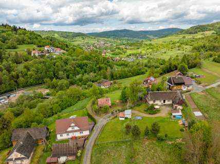 Działka Budowlana w Łętowni - widokowa
