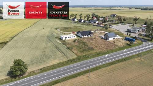 Działka 1752 m z rozpoczętą budową domu 132 m