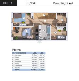 Gotowy dom w Mędłowie, 114m2 plus 28m2 poddasza, mały ogród