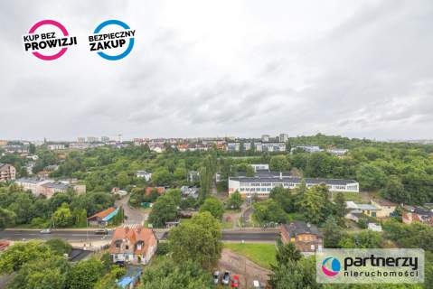 3 pokoje z balkonem- 45 m - Winda- Widok na Gdańsk