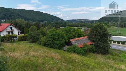 Łososina Dolna - działka z potencjałem 5 773 m2 Malownicza lo