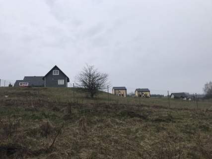 LELESZKI - ZABUDOWANA DOMKIEM SKANDYNAWSKIM DZIAŁK