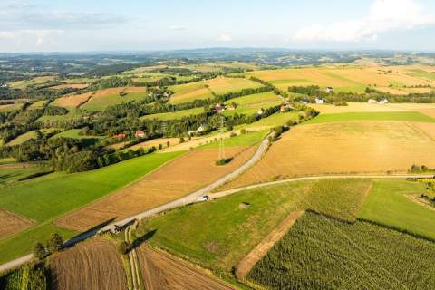 Działka widokowa z WZ Falkowa Gmina Ciężkowice