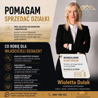 Działka budowlana z widokiem na Zamek w Melsztynie