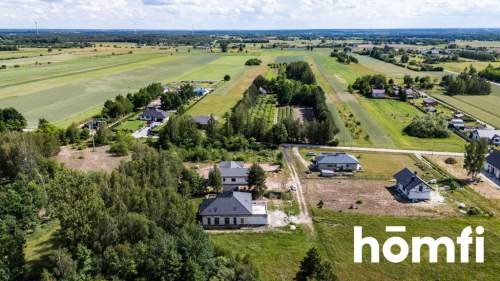 Nowoczesny dom parterowy - w stanie surowym