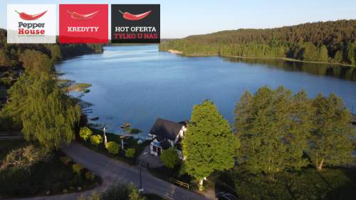 3 domki - gotowa inwestycja Sauna Balia jezioro