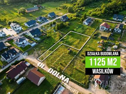 Działka Budowlana 1125m2 / Wasilków Dolna