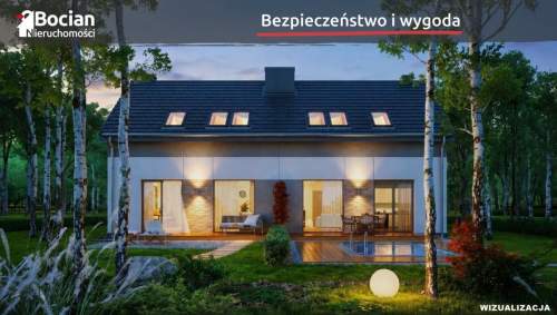 Nowoczesny dom DEWELOPERSKI w Bojanie
