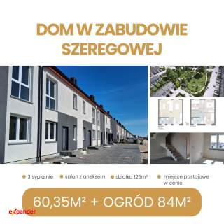 Bezczynszowy szeregowiec Instalacja fotowoltaiczna 4,5 kW