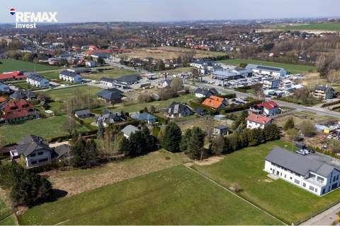 Działka Jaworze, ul. Bielska   widok na góry