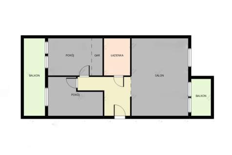 Os. Bojary widok apartamentowiec 3 pokoje, parking
