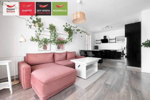 Jasne i funkcjonalne mieszkanie 46,6 m z Balkonem