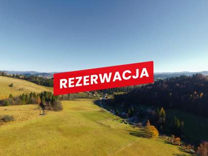 Działka rolno-budowlana w Łapszach Niżnych