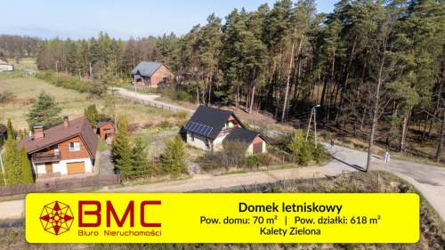 Dom z Energią ze Słońca i Lasem za Oknem- Zielona