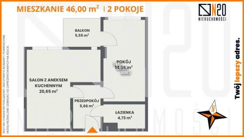 Wygodne, 2-pok mieszkanie z garażem - Okulickiego