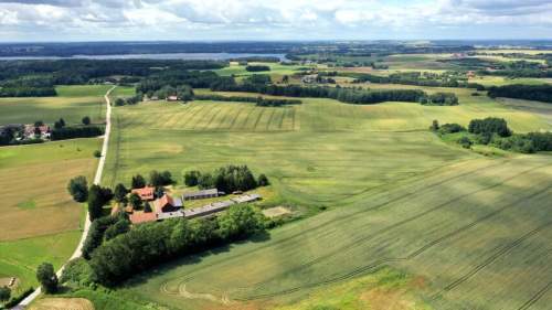 Siedlisko blisko jeziora Mamry