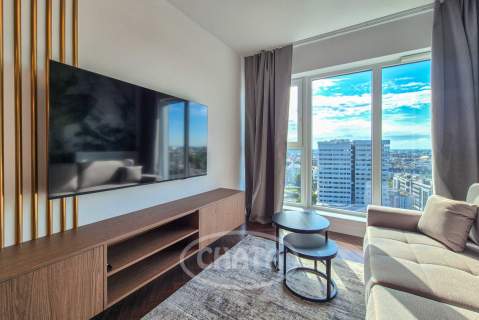 Apartament w Quorum z widokiem na panoramę miasta