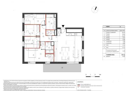 Gotowy do odbioru apartament 109,66 m 5 pokoi 