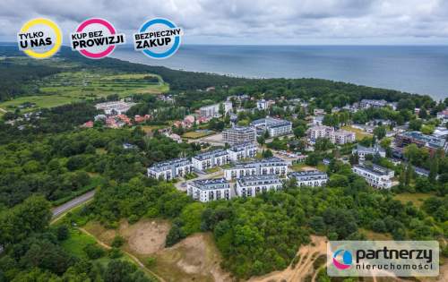 3 pokoje- 40 m2 taras na Las- 450 m od plaży