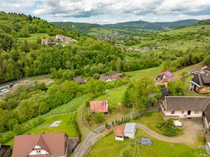 Działka Budowlana w Łętowni - widokowa
