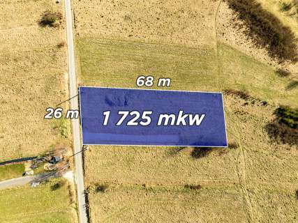 Widokowa działka budowlana   Szlembark 1725 m 