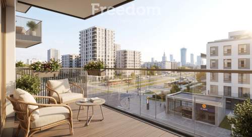 Apartament 45 m z balkonem i metrem