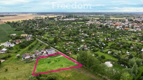 Duża działka budowlana 2823 m2 z MPZP