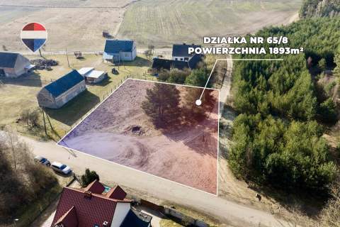 Działka przy lesie z warunkami zabudowy