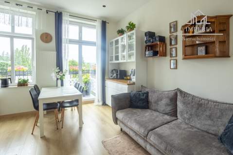 Stylowe mieszkanie w sercu Oliwy Balkon Park