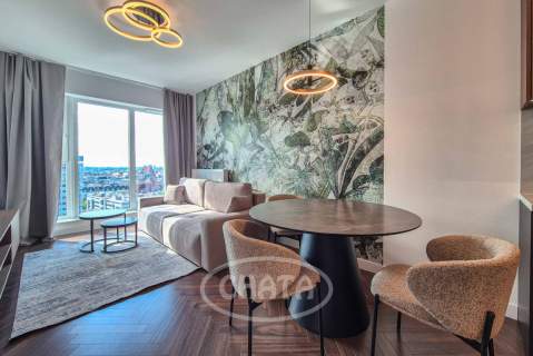 Apartament w Quorum z widokiem na panoramę miasta