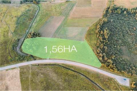 Działka przemysłowa 1,56 HA Podborze Mielec