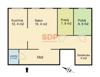 ciche 3 pokoje /w kamienicy /po remoncie