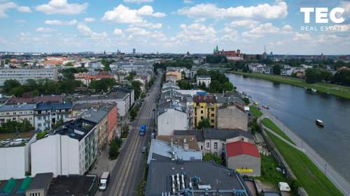 Dwupoziomowy apartament premium z widok na Wawel