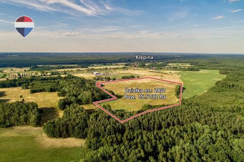 Duża działka rolna - 15.5132 ha, dopłaty 