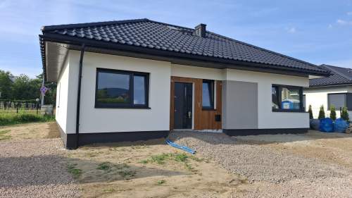 Nowoczesny dom parterowy 103 m - KĘTY Małopolska