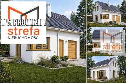 Dom Nr 2 Wolnostojący z garażem w bryle 