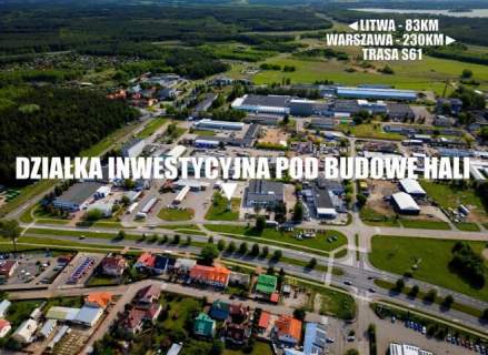 Działka na sprzedaż, 820 m2, Ełk